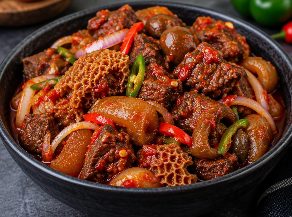 Peppered Assorted Meat