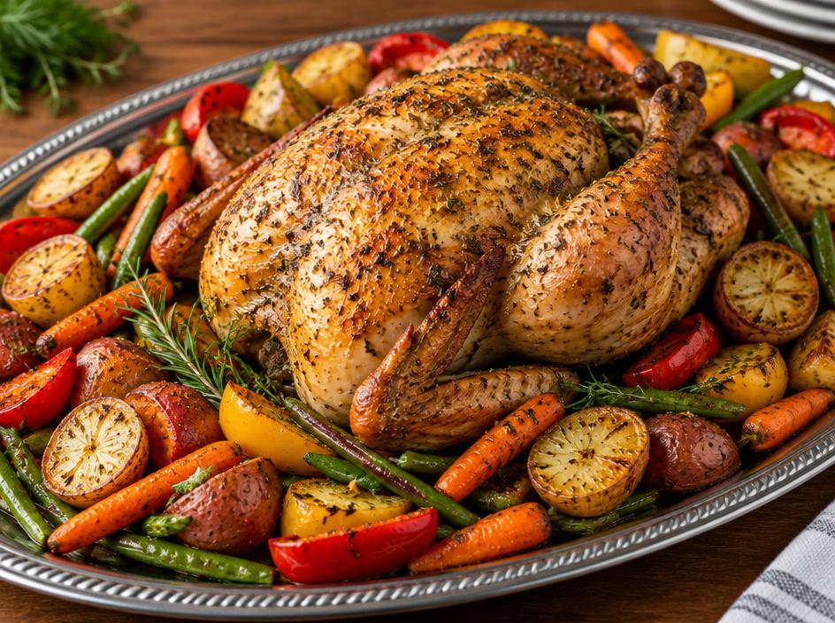 Roast Chicken & Vegetables